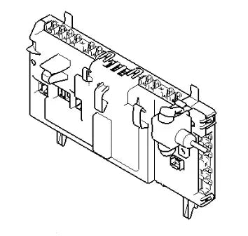 00634283 Výkonový modul do sušičky prádla