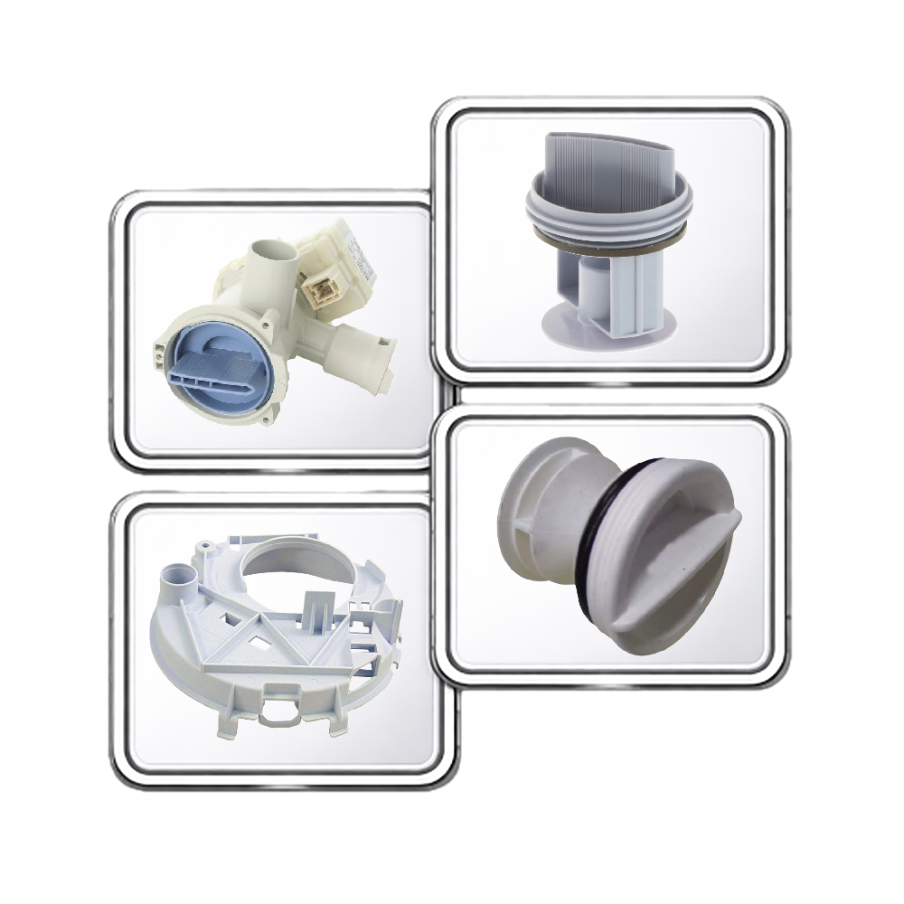 Čerpadla a vypouštěcí motorky do pračky Bosch a Siemens