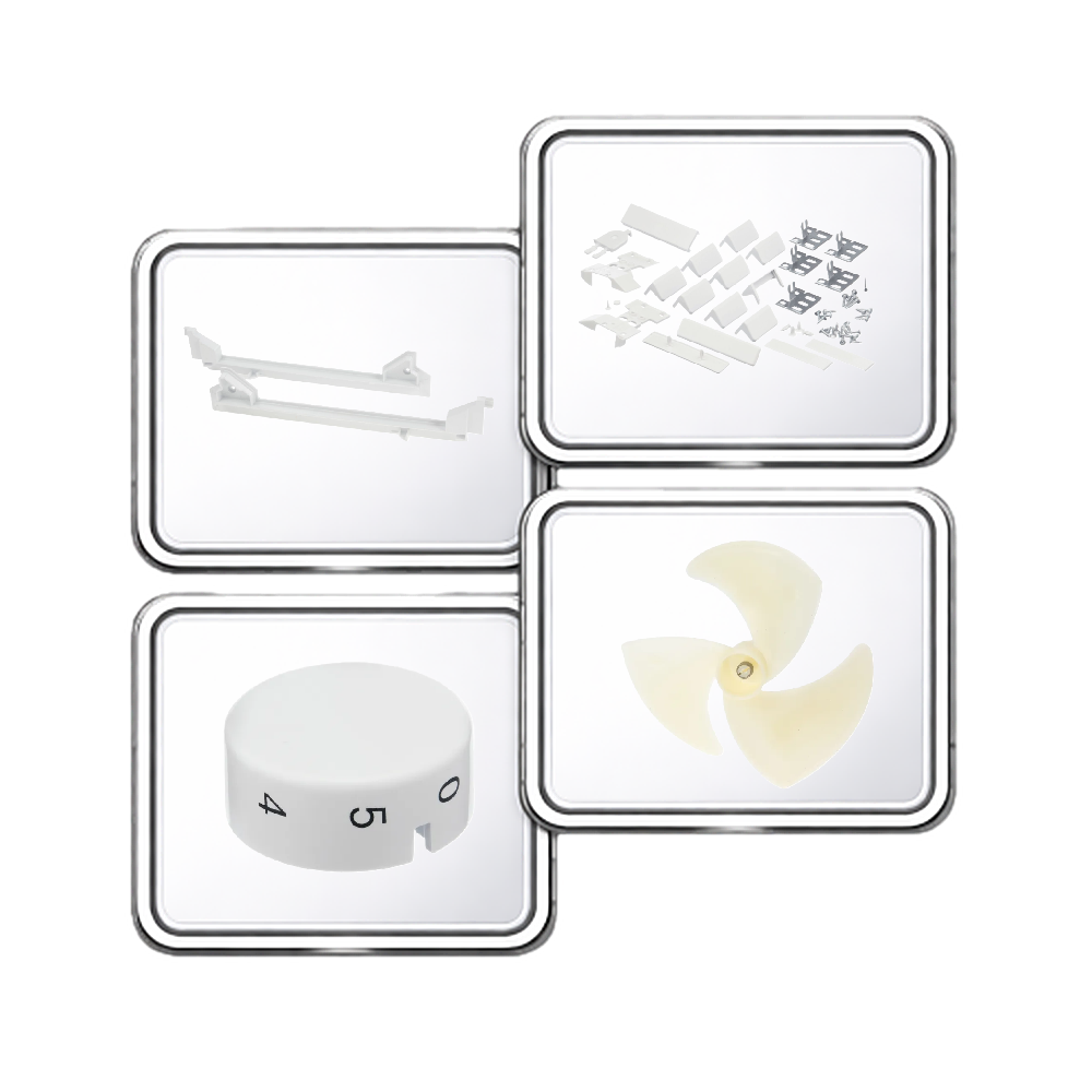 Další neelektrické komponenty lednic