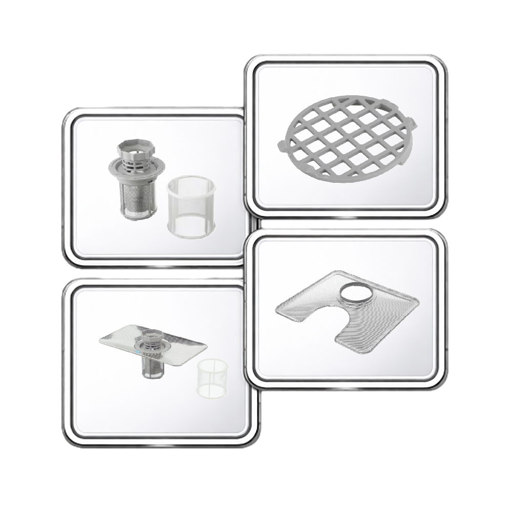 Filtry myček nádobí