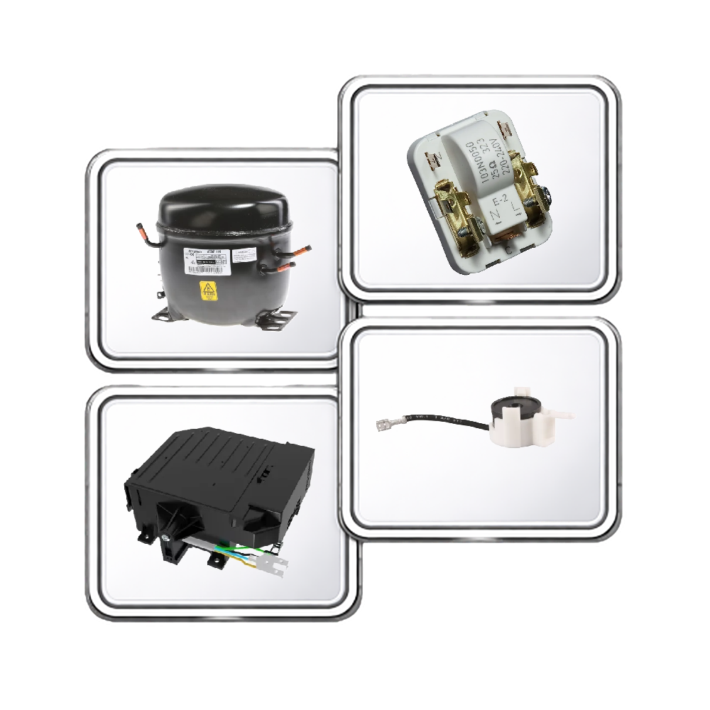 Kompresory lednic a jejich částí