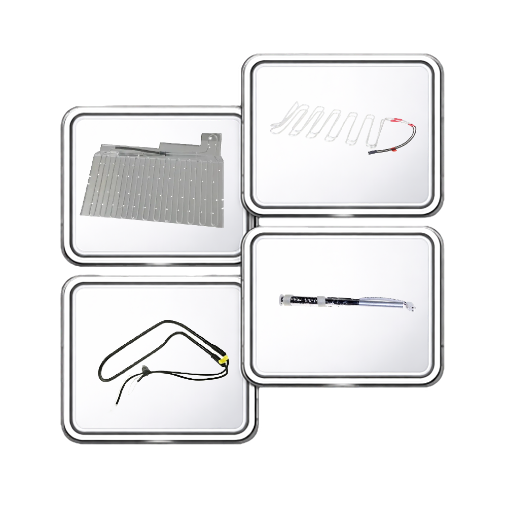 Odtávací tělesa lednic