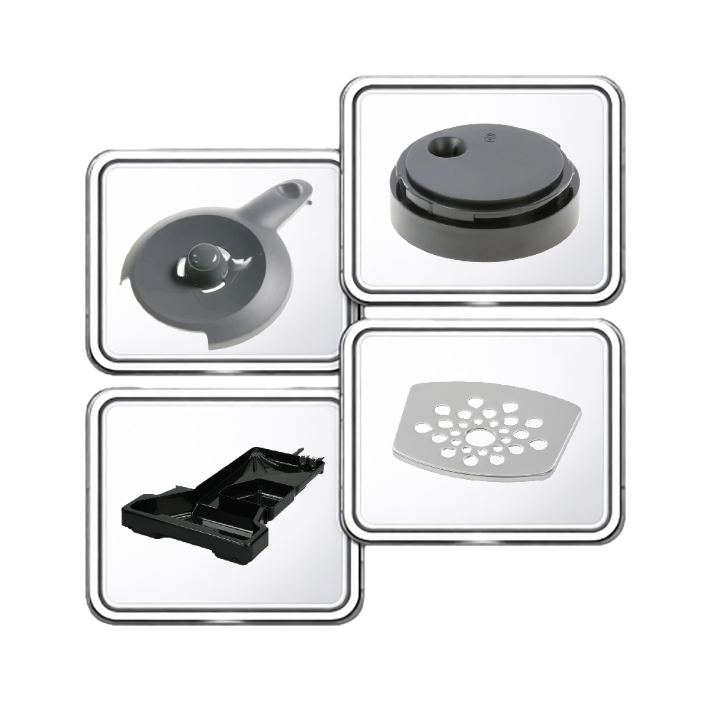 Víka a misky pro kávovary