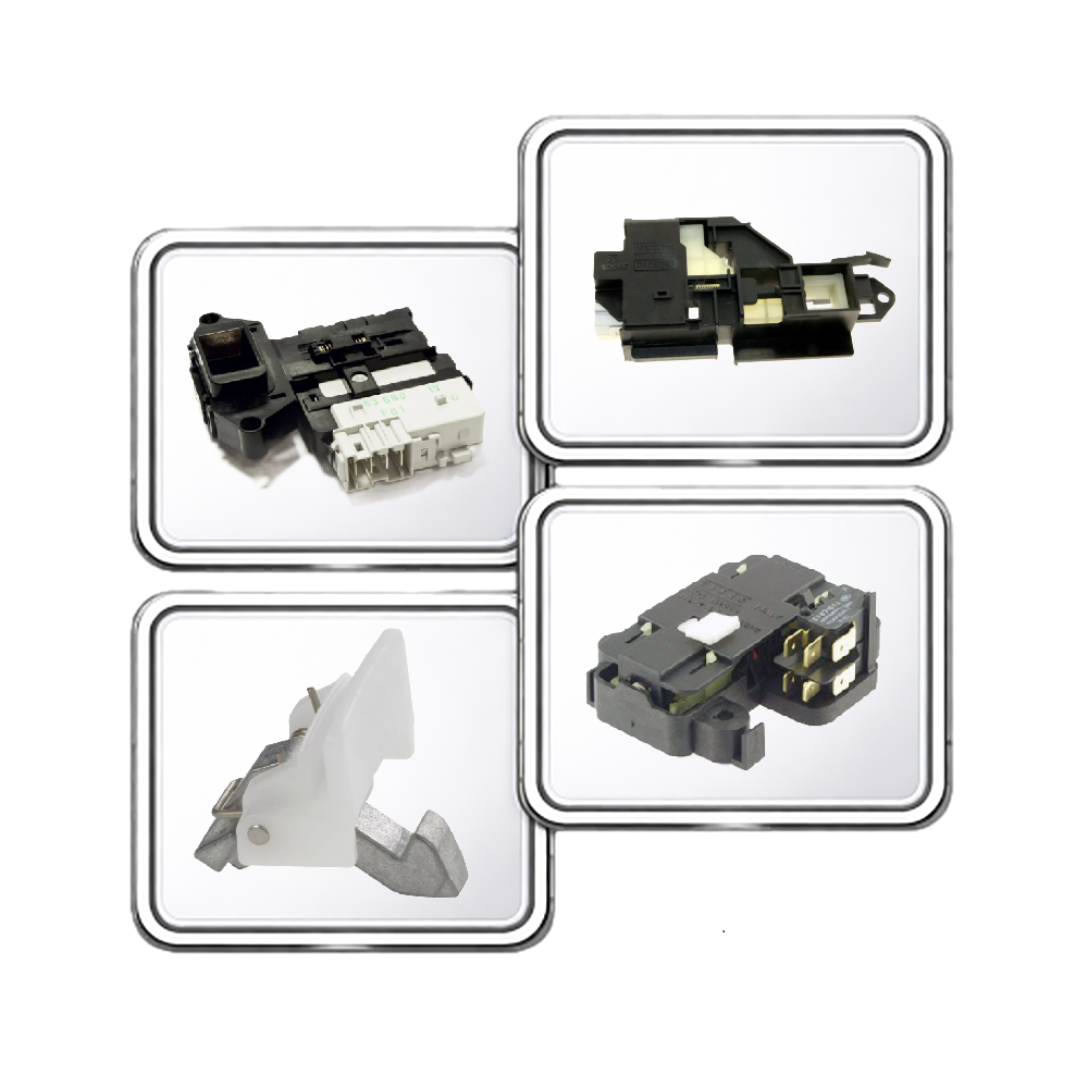 Zámky a blokování dveří praček