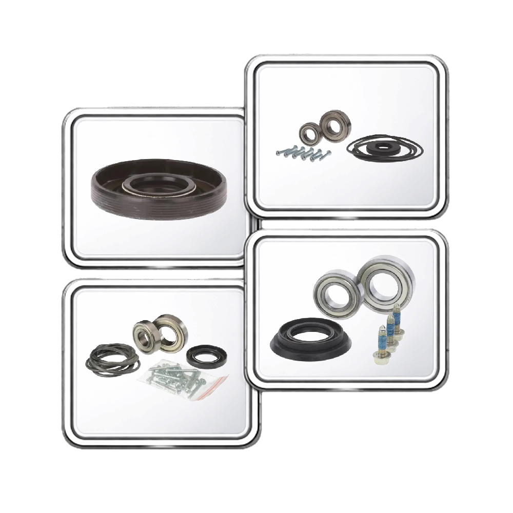 Ložiska a hřídelová těsnění bubnu