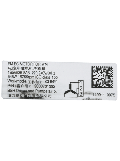 00145459 Motor Bosch | Siemens