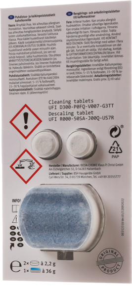 00312318 Osetrovac� sada Bosch Siemens