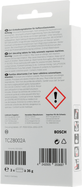 00312547 Odvápňovací tablety Bosch | Siemens