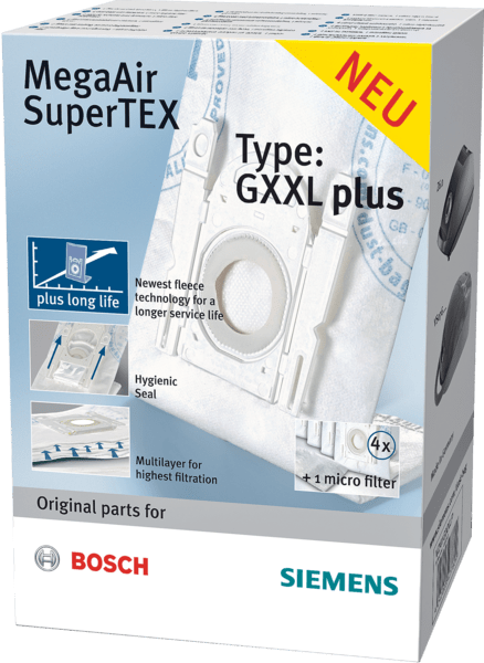 00469748 Filtr vysavače Bosch | Siemens BBZ41GXXLP