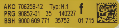 00496380 Řídící modul Bosch | Siemens