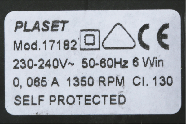 00497730 Motor ventilátoru