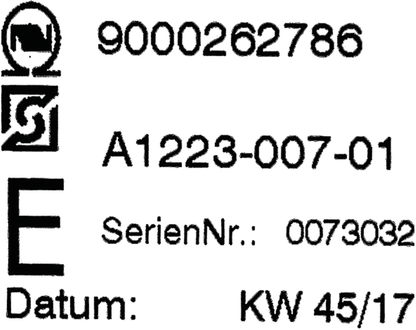 00499213 Operační modul Bosch | Siemens