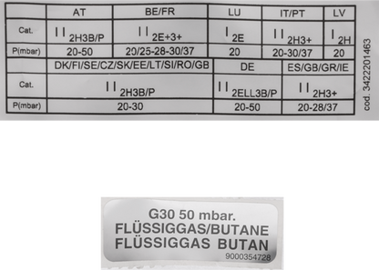 00621948 Sada trysek - zkapalněný plyn Bosch | Siemens