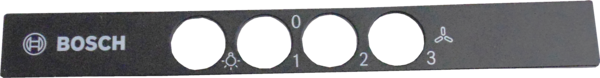 00627169 Přední panel