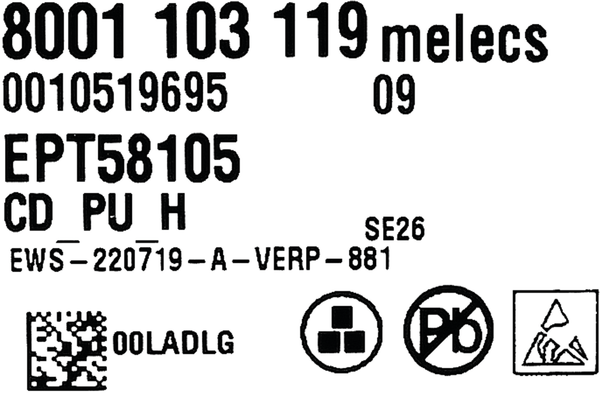 00631702 Naprogramovaný výkonový modul Bosch | Siemens
