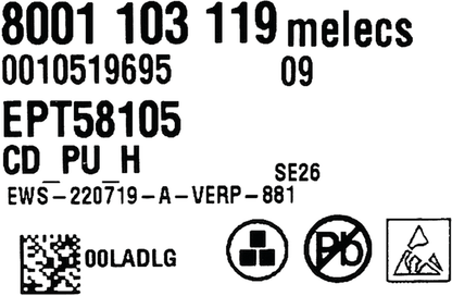 00633076 Naprogramovaný výkonový modul Bosch | Siemens