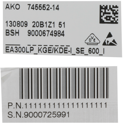 00655478 Programátor Bosch | Siemens