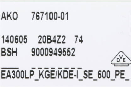 00657869 Programátor Bosch | Siemens