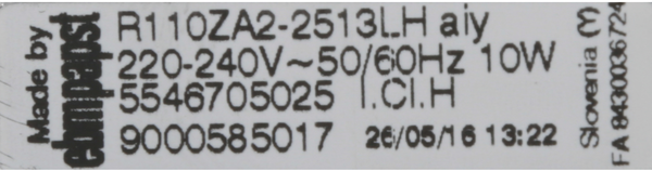 00658471 Motor ventilátoru
