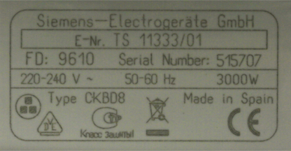 00664699 Uzávěr Bosch | Siemens