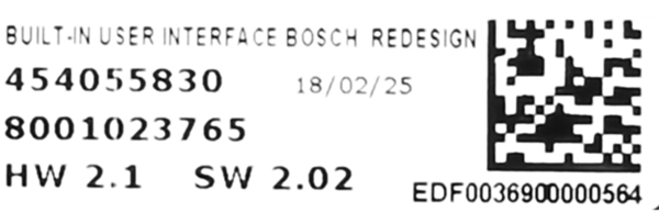 00707946 Modul display Bosch | Siemens ilustrativní