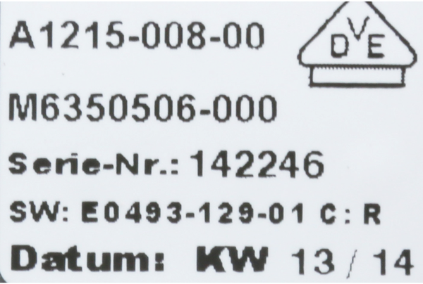 00750497 Výkonový modul Bosch | Siemens