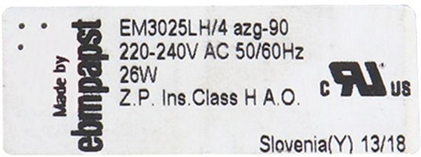 00753586 Ventilátor Bosch | Siemens