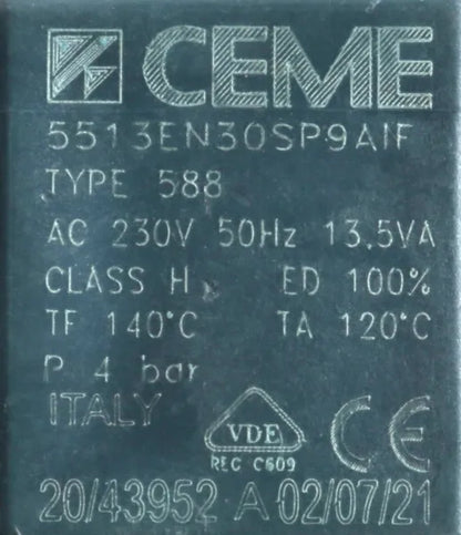 10004630 Ventil do žehličky