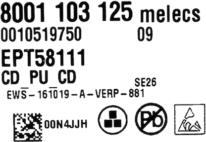 10005186 Naprogramované výkonové modul Bosch | Siemens