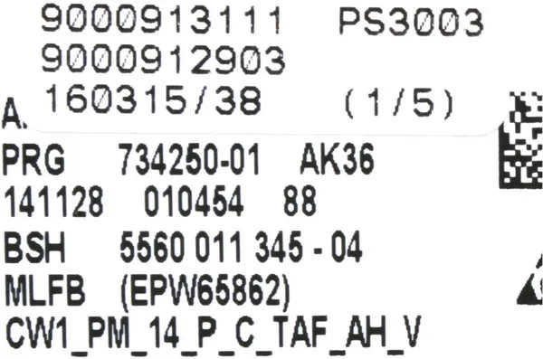 11003085 Modul do pračky