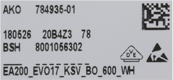 11020817 Nenaprogramovaný řídicí modul Bosch | Siemens