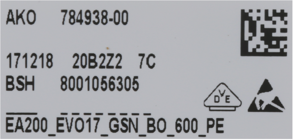 11026110 Programátor Bosch | Siemens