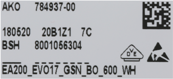 11026272 Nenaprogramovaný řídicí modul Bosch | Siemens