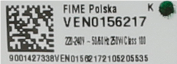 11034978 Motor ventilátoru