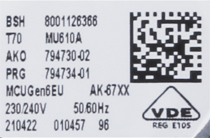11036665 Technologie Inverter Bosch | Siemens
