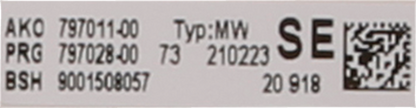 11036790 Ovládací modul nenaprogramovaný Bosch | Siemens