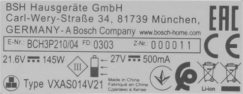 11046236 Plášť Bosch | Siemens
