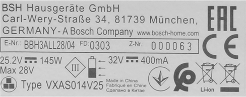 11046386 Plášť Bosch | Siemens