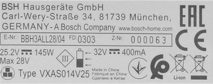 11046386 Plášť Bosch | Siemens