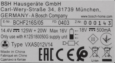 11046980 Plášť Bosch | Siemens