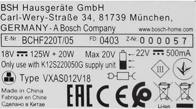 11047009 Plášť Bosch | Siemens