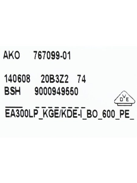 12004523 Nenaprogramovaný řídicí modul Bosch | Siemens