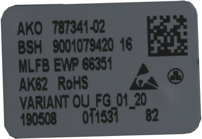 12033869 Ovládací modul naprogramovaný Bosch | Siemens