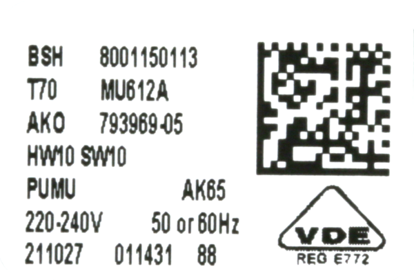 12034151 Modul výkonu/invertoru nenaprogamován Bosch | Siemens