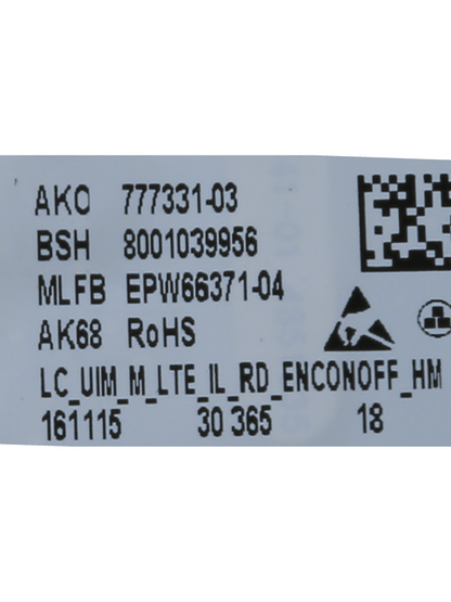 12038265 Ovládací modul naprogramovaný Bosch | Siemens