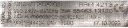 12047140 Motor ventil�toru Bosch Siemens