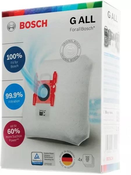 17003048 S�cky do vysavace 4ks Bosch Siemens BBZ41FGALL