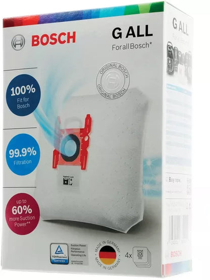 17003048 S�cky do vysavace 4ks Bosch Siemens BBZ41FGALL