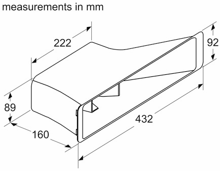 17004803 Uhlíkový filtr pro cirkulaci Bosch | Siemens