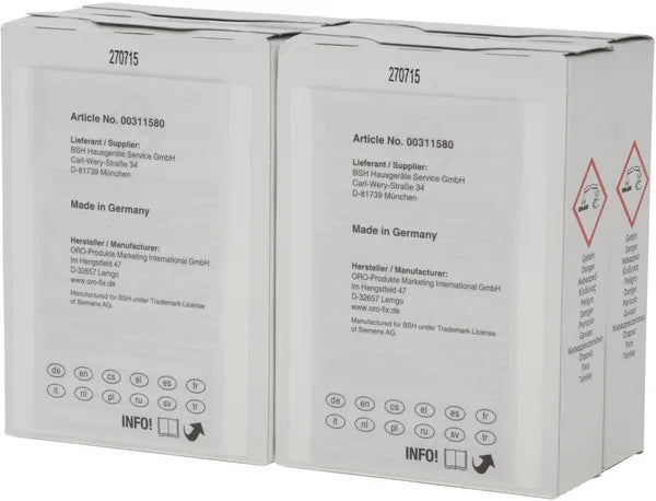 00311581 Čistící prostředek k myčce nádobí